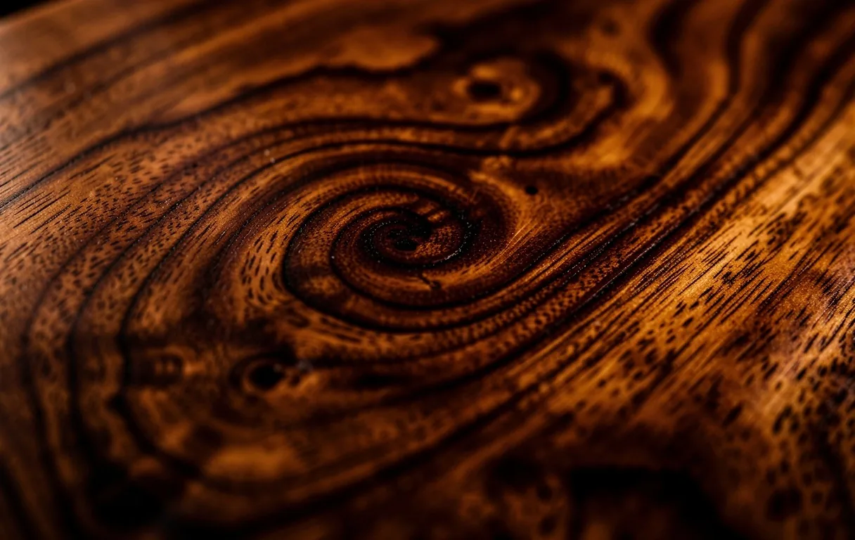 Walnut grain texture